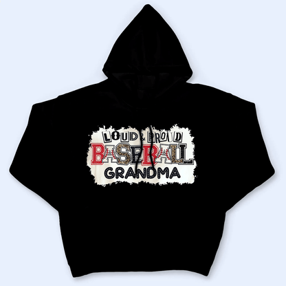 Loud And Proud Grandma Paper Pattern - Personalized Custom T Shirt - Birthday, Loving, Funny Gift for Grandma/Nana/Mimi, Mom, Wife, Grandparent