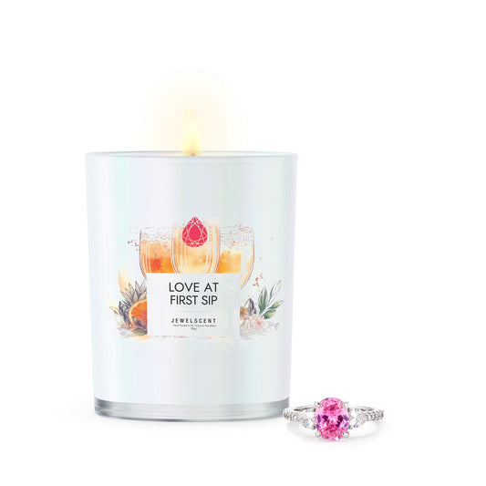 Love At First Sip Iridescent 10oz Signature Jewelry Candle