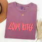 Love Bites, Def, Retro, 80s, Rock Music, Comfort Colors Tshirt, Valentine's Day