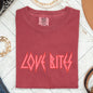Love Bites, Def, Retro, 80s, Rock Music, Comfort Colors Tshirt, Valentine's Day