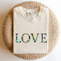 Love Flowers, Comfort Colors Tshirt, Valentine's Day