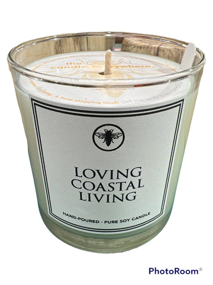 Loving Coastal Living Soy Candle