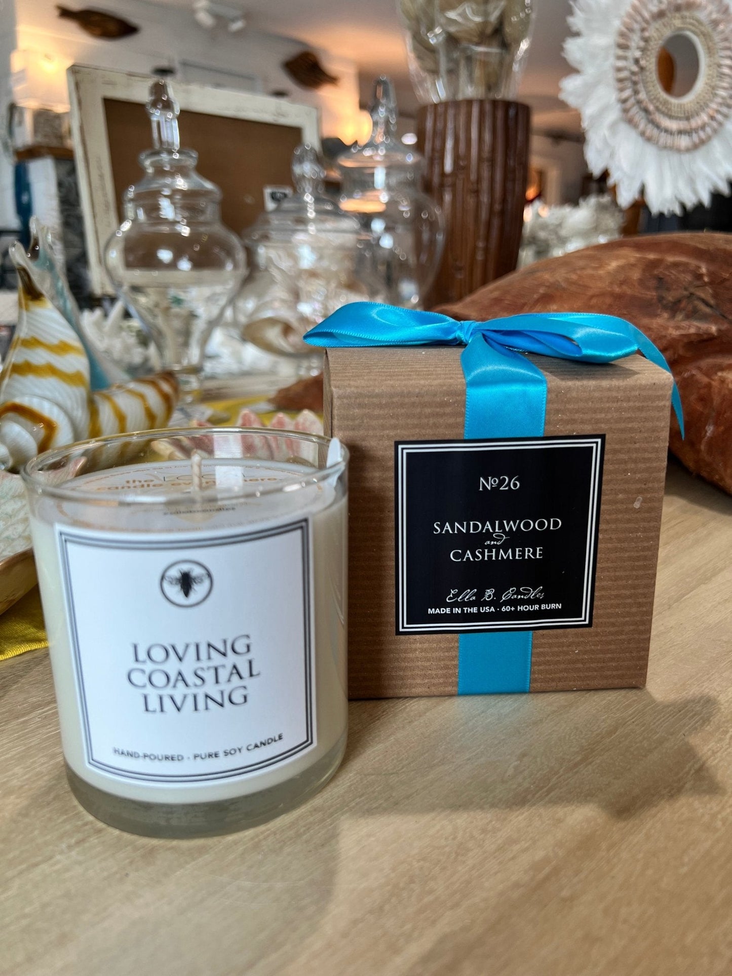 Loving Coastal Living Soy Candle