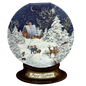 Diecut Snow Globe  Advent Card With Envelope
