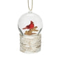 Snowglobe Cardinal Ornament