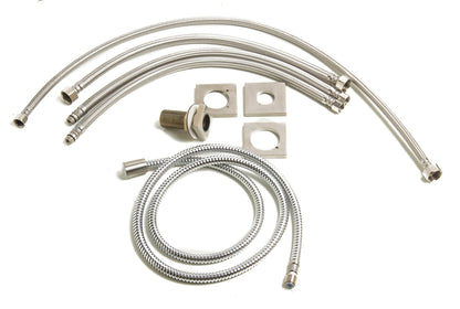 ALFI brand AB2322 3 Hole Deck Mounted Tub Filler with Hand Held