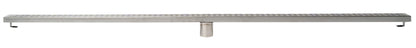 ALFI brand ABLD59C Linear Shower Drain with Groove Holes