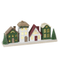 Lighted Holiday Village Scene