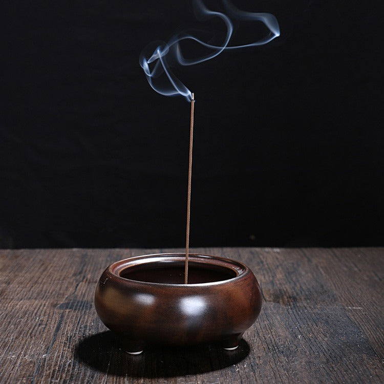 Traditional Lucky Brave Incense Coil Burner Censer