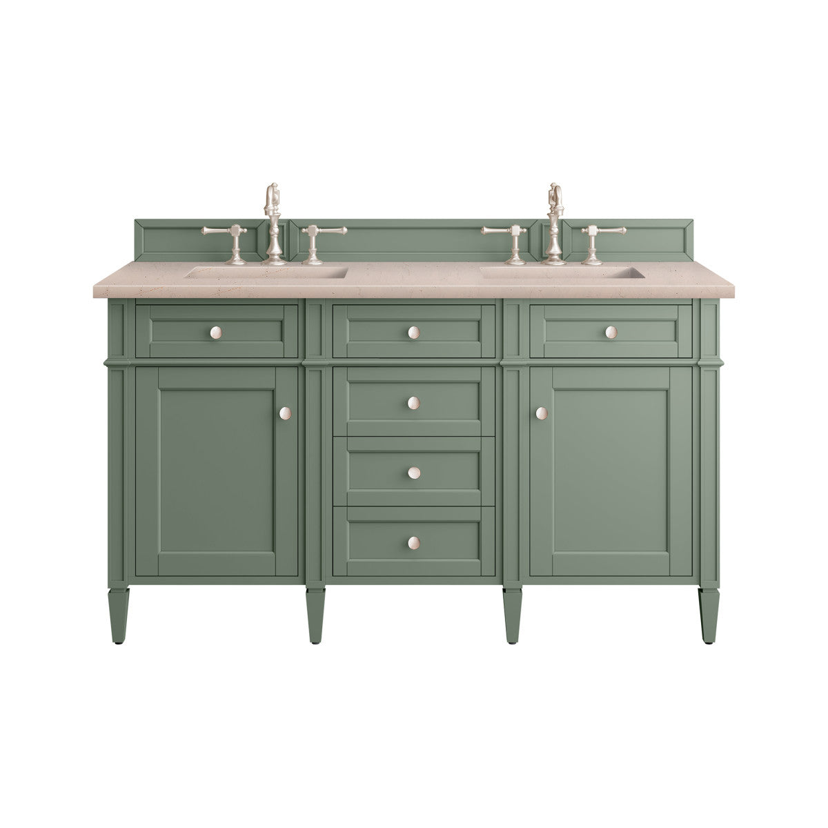 Brittany 60" Double Vanity Cabinet