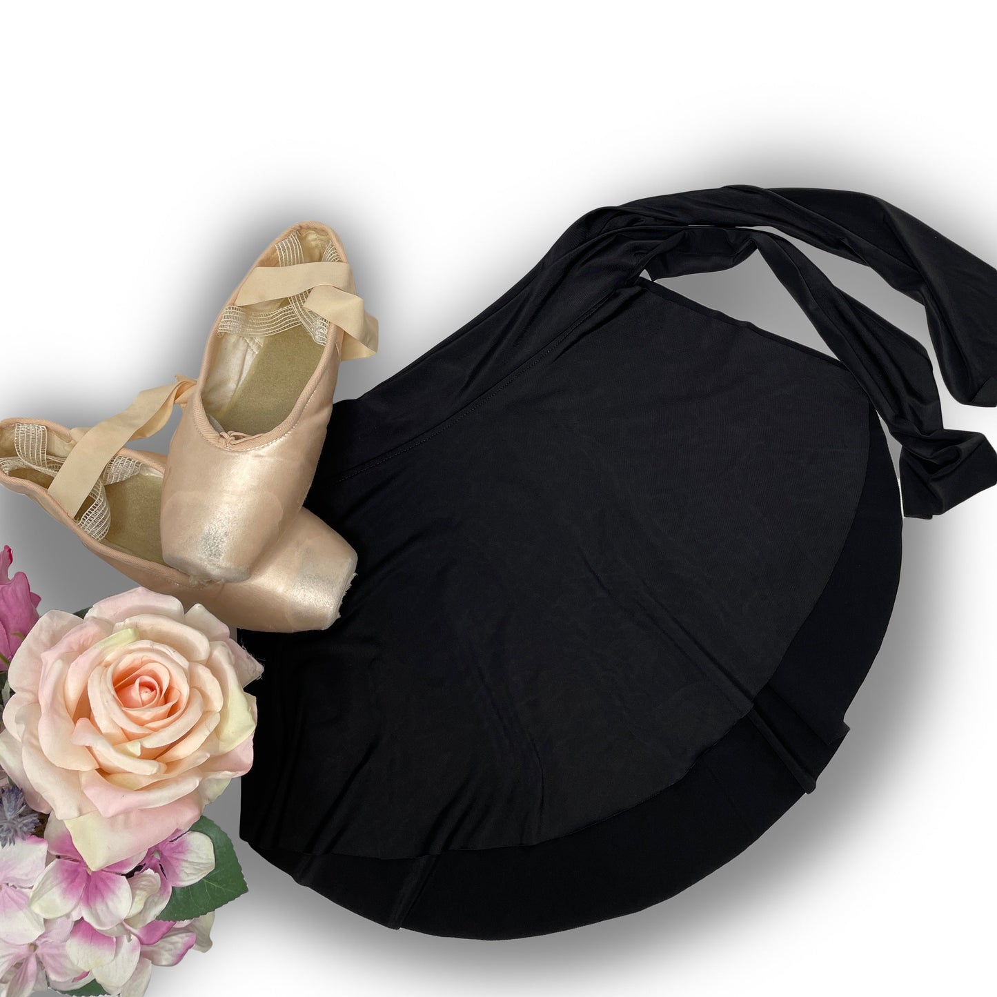 Black Ballet Wrap Skirt - Demi