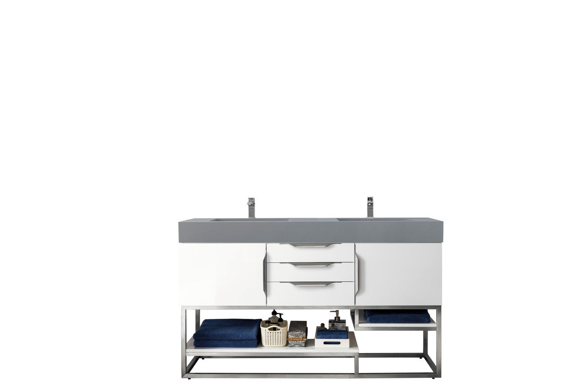 Columbia 59" Double Vanity
