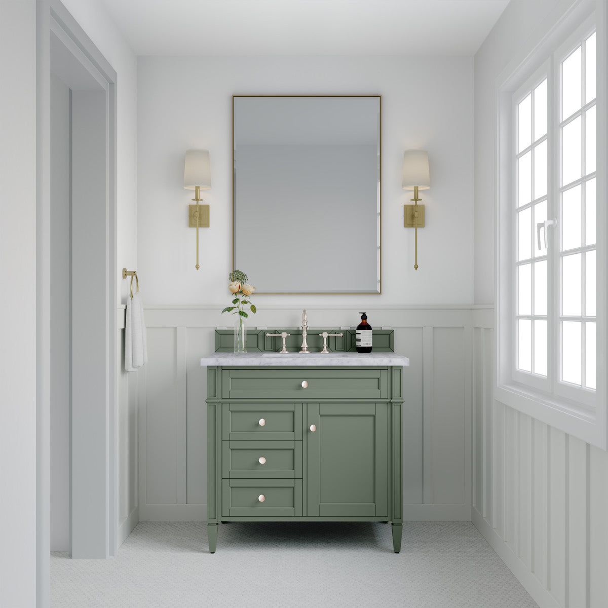 Brittany 36" Single Vanity Cabinet