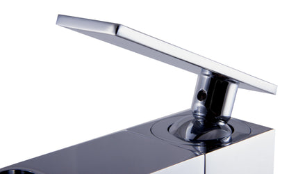 ALFI brand AB1598 ASingle Hole Waterfall Bathroom Faucet