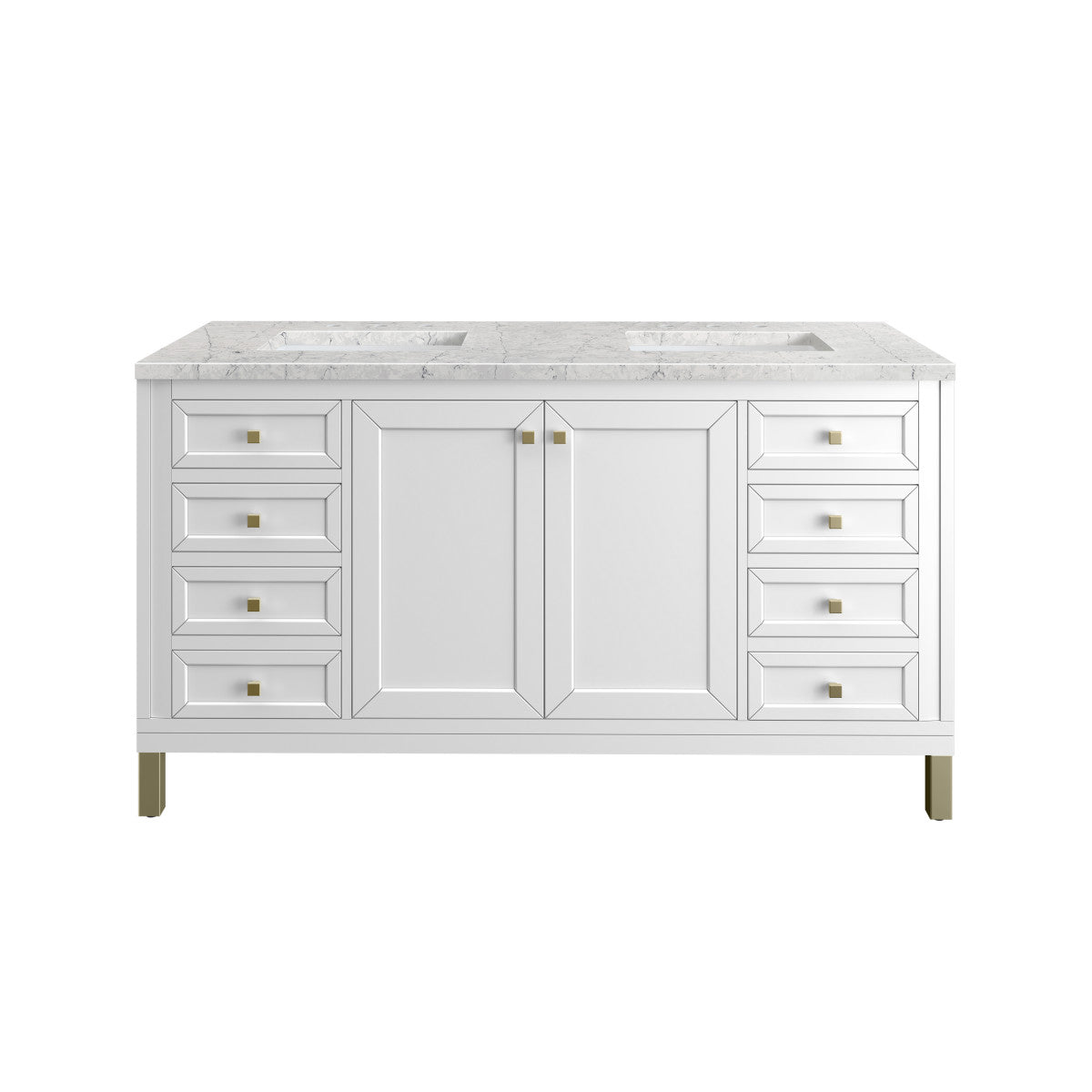 Chicago 60" Double Vanity