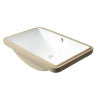 ALFI brand  ABC603 White 24" Rectangular Undermount Ceramic Sink