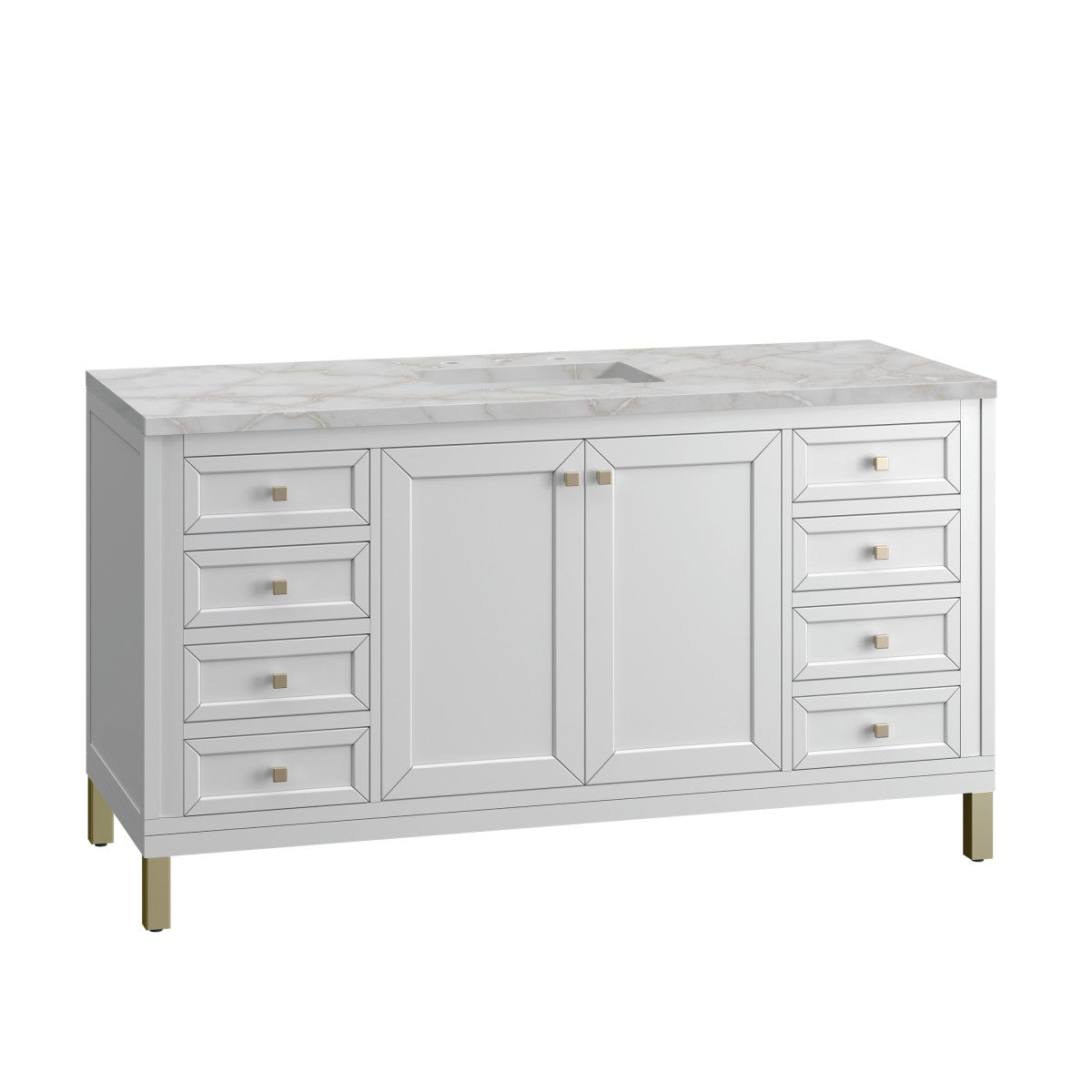 Chicago 60" Single Vanity Cabinet