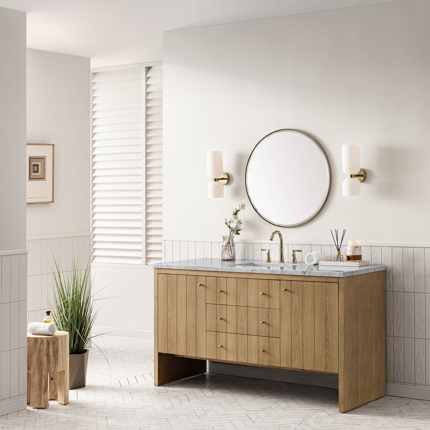 Hudson 60" Single Vanity Cabinet