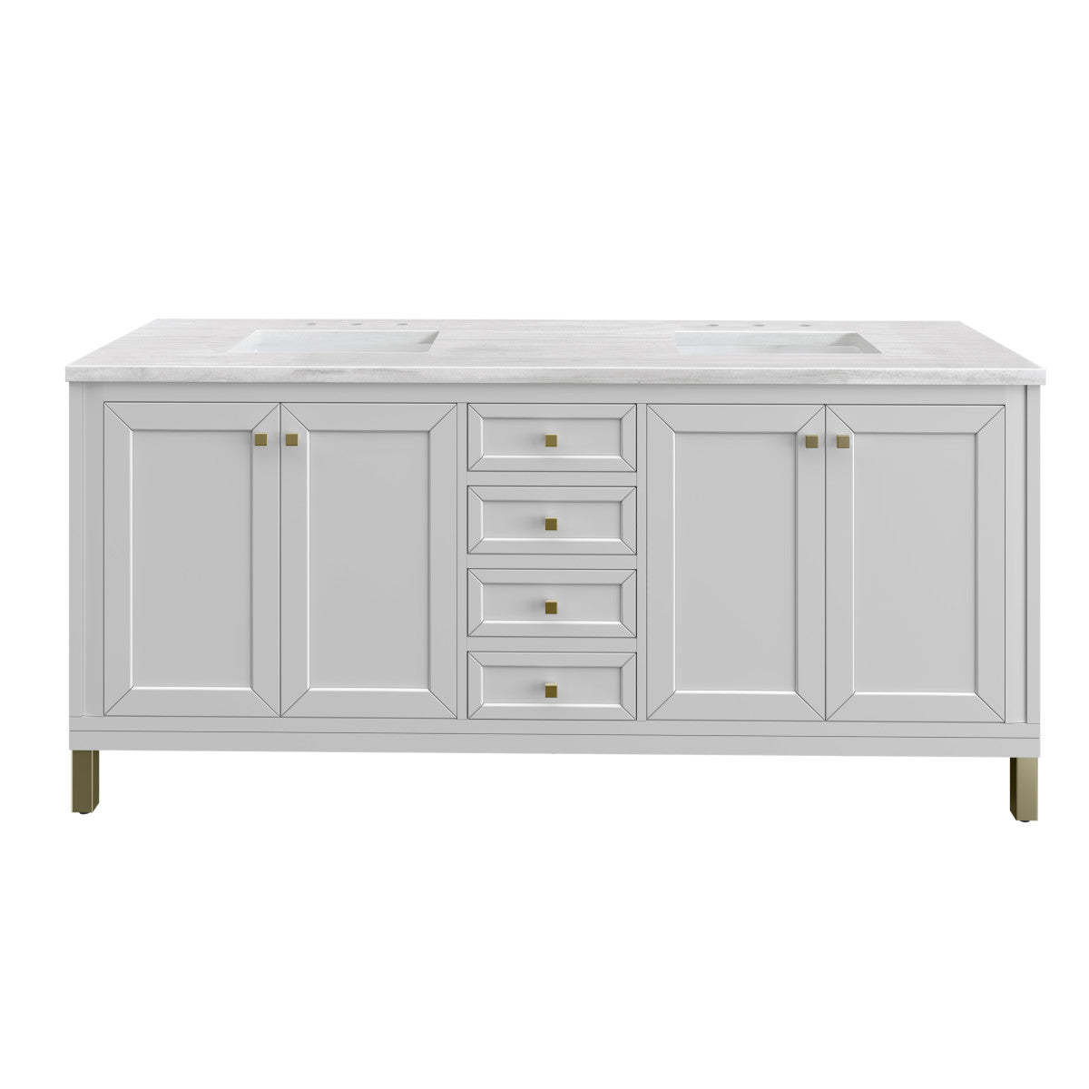 Chicago 72" Double Vanity Cabinet