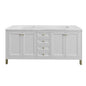 Chicago 72" Double Vanity Cabinet