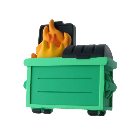 Dumpster Fire Ornament