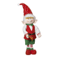 Animated Fabric Elf - 21 Inch - Hand Saw