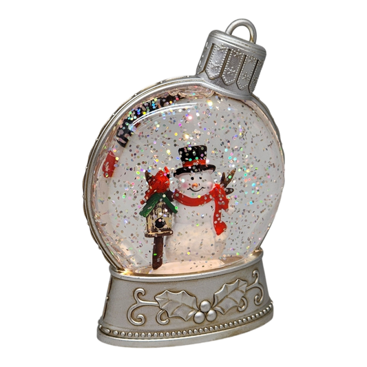 Lighted Water Globe - Snowman