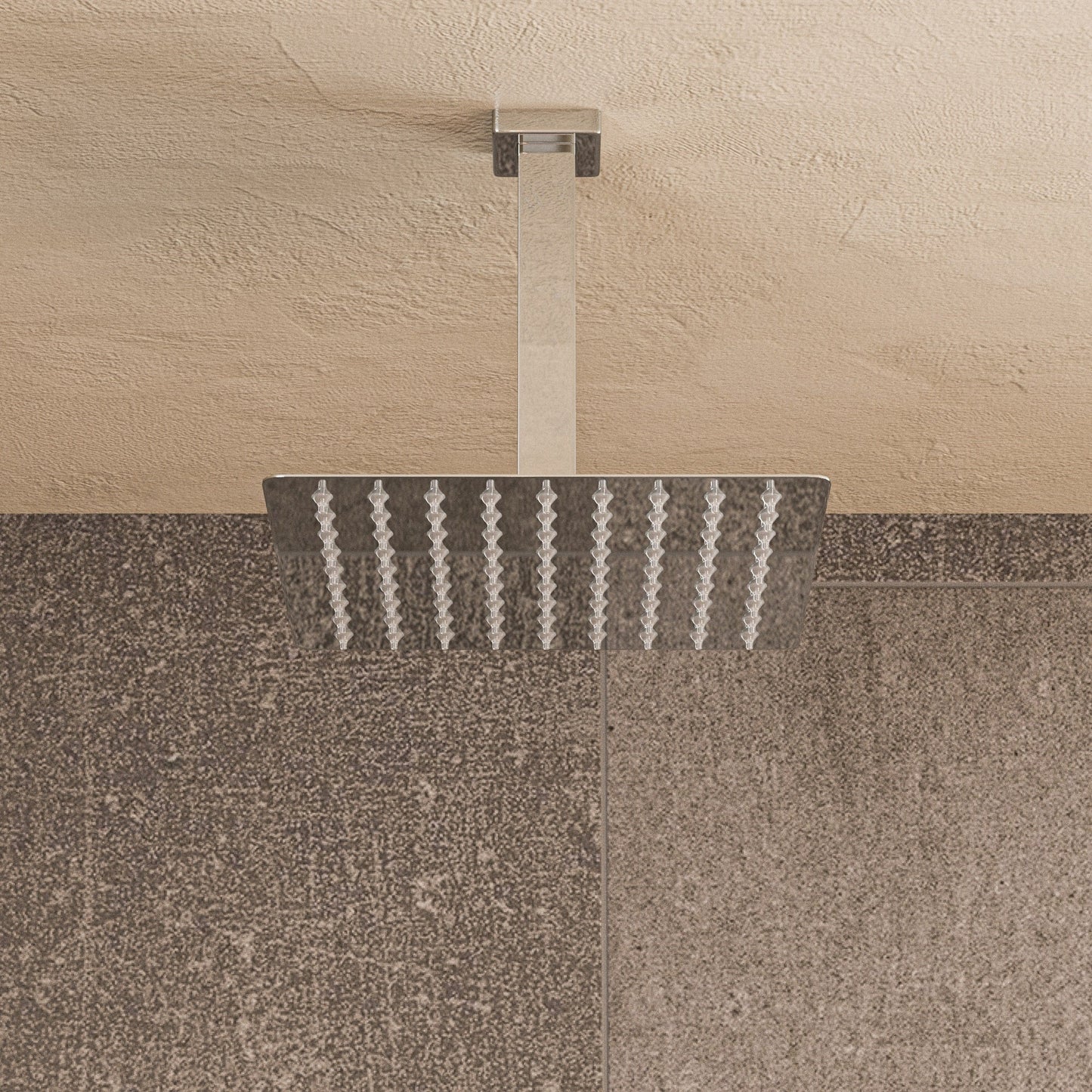 ALFI brand ABSA6S 6" Square Ceiling Shower Arm