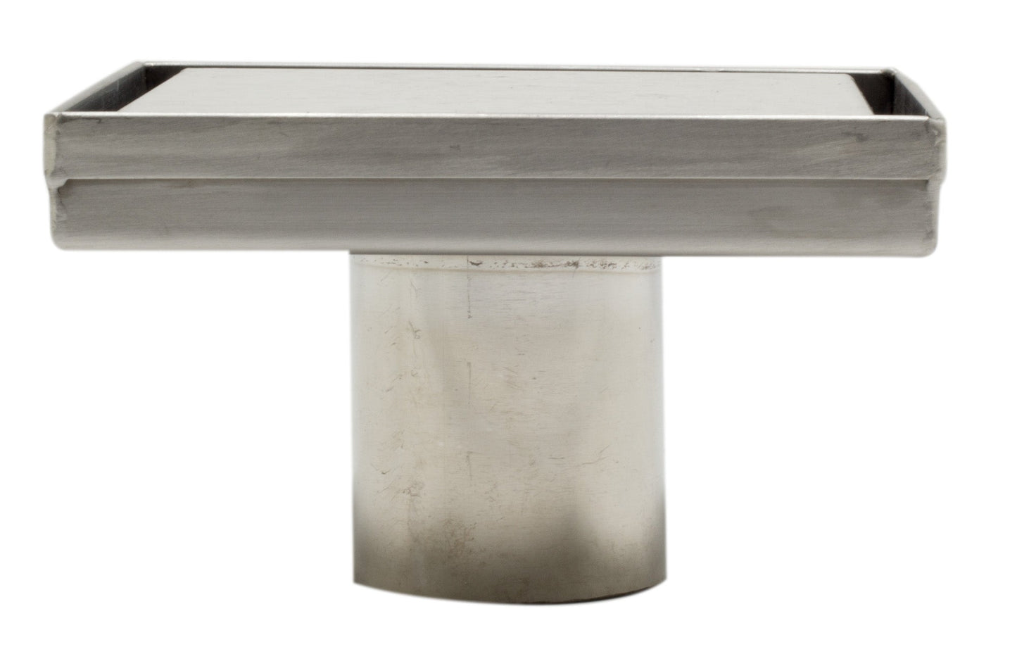ALFI brand  ABSD55B-BSS 5" x 5" Modern Square Brushed Stainless Steel Shower Drain with Solid Cover