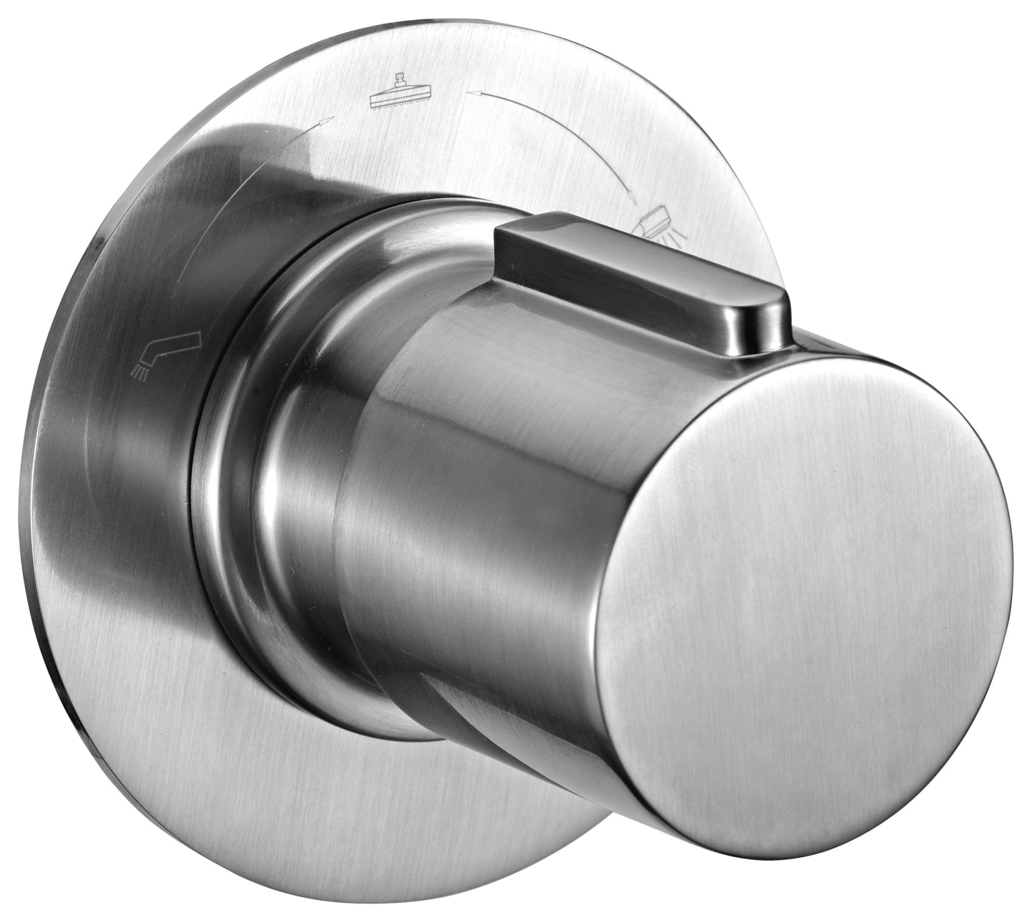 ALFI brand AB9101 Modern Round 3 Way Shower Diverter