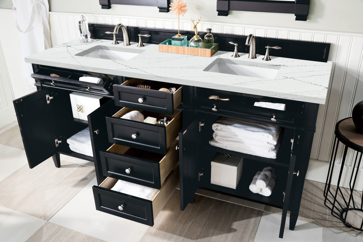 Brittany 72" Double Vanity Cabinet