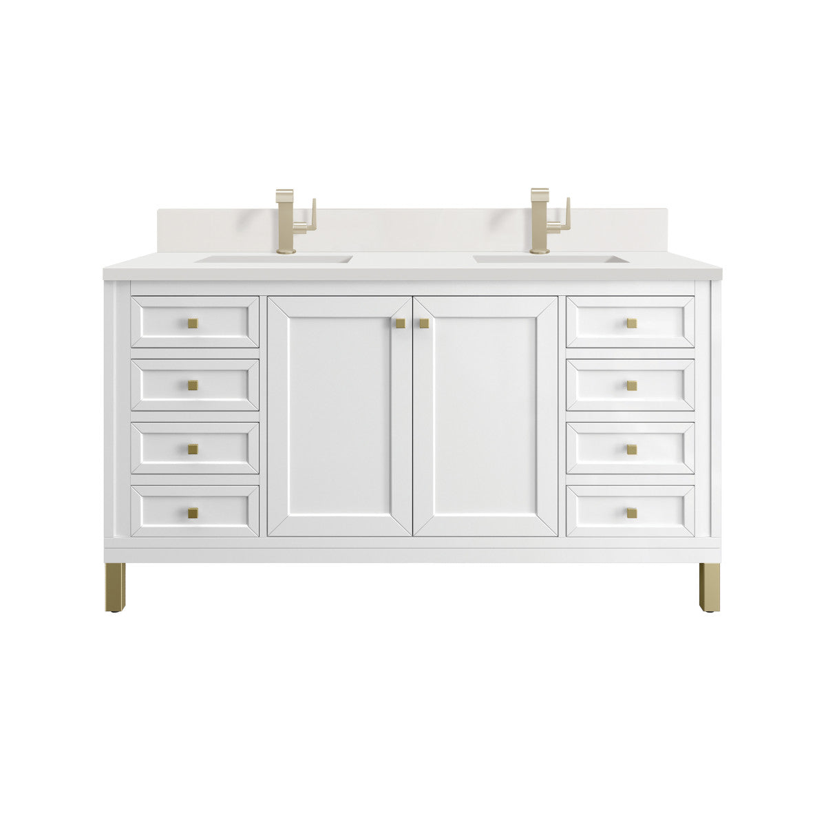 Chicago 60" Double Vanity