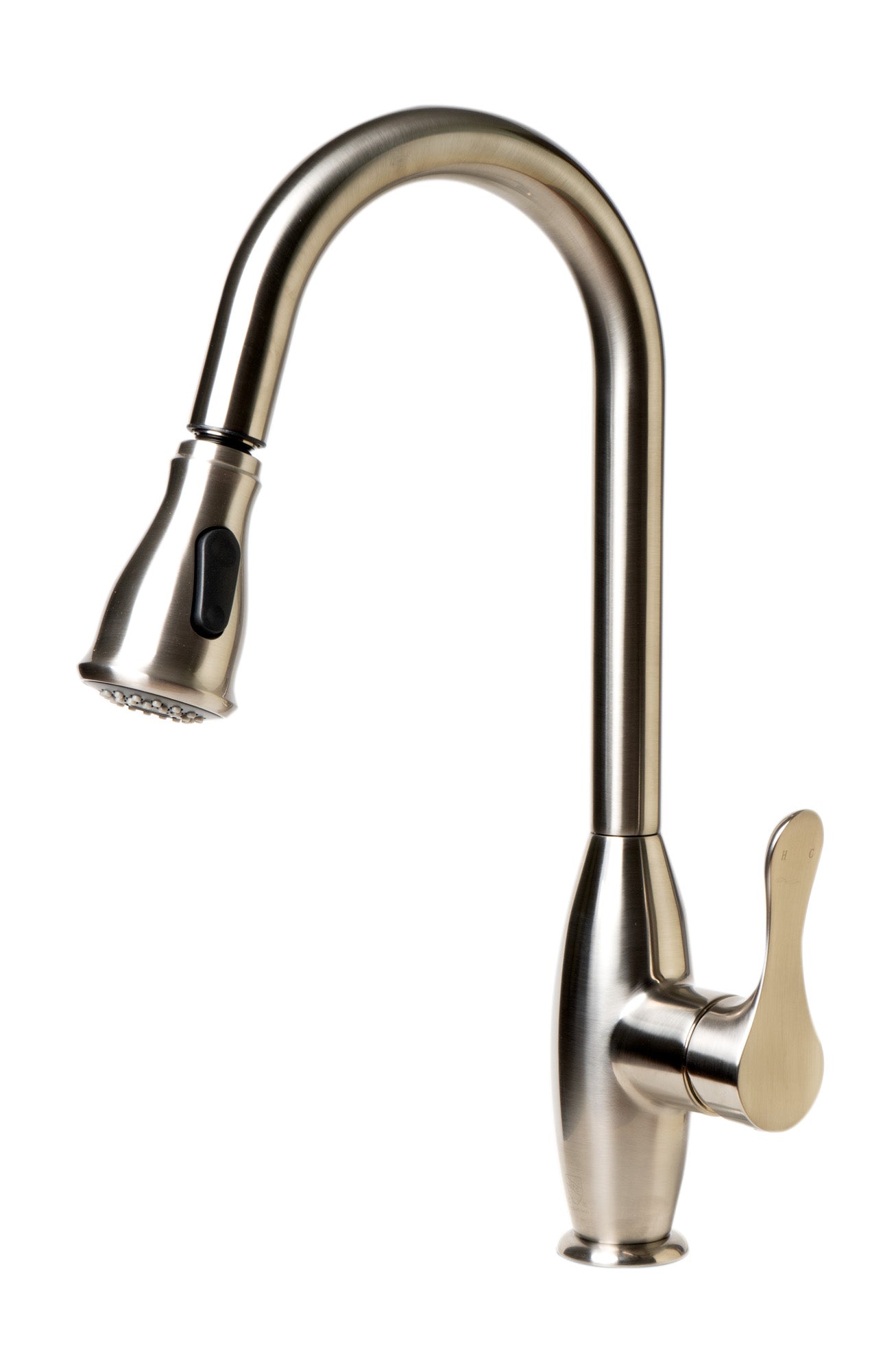 ALFI brand ABKF3783 Gooseneck Pull Down Kitchen Faucet