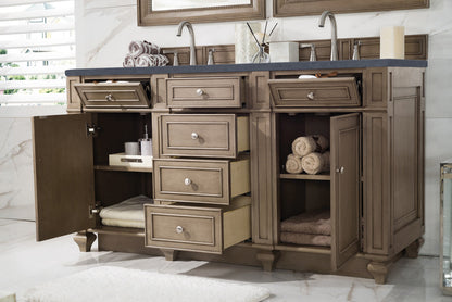 Bristol 60" Double Vanity Cabinet