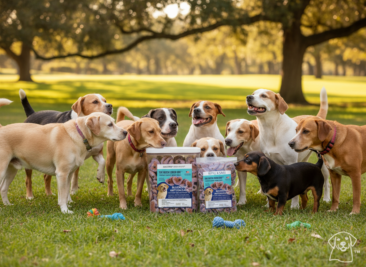 Much Loved Dog Training Treats - Blueberry Antioxidant 6 oz.