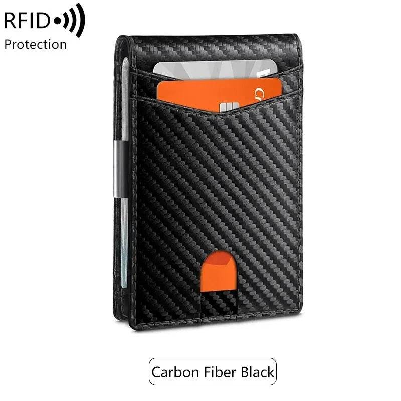 Men’s RFID Blocking Wallet for Dad, Husband, Son – Slim Card Holder Father’s Day Gift