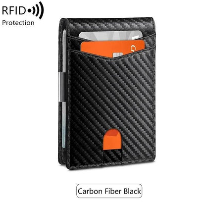 Men’s RFID Blocking Wallet for Dad, Husband, Son – Slim Card Holder Father’s Day Gift