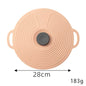 Silicone Fresh-Keeping Anti-Spill Lid – Leak-Proof, Dust-Proof, Reusable Food & Pot Cover for Kitchen Use