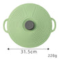Silicone Fresh-Keeping Anti-Spill Lid – Leak-Proof, Dust-Proof, Reusable Food & Pot Cover for Kitchen Use