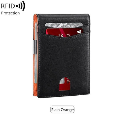 Men’s RFID Blocking Wallet for Dad, Husband, Son – Slim Card Holder Father’s Day Gift