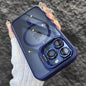 Luxury Magnetic Shockproof iPhone Case with Stand and Lens Protection