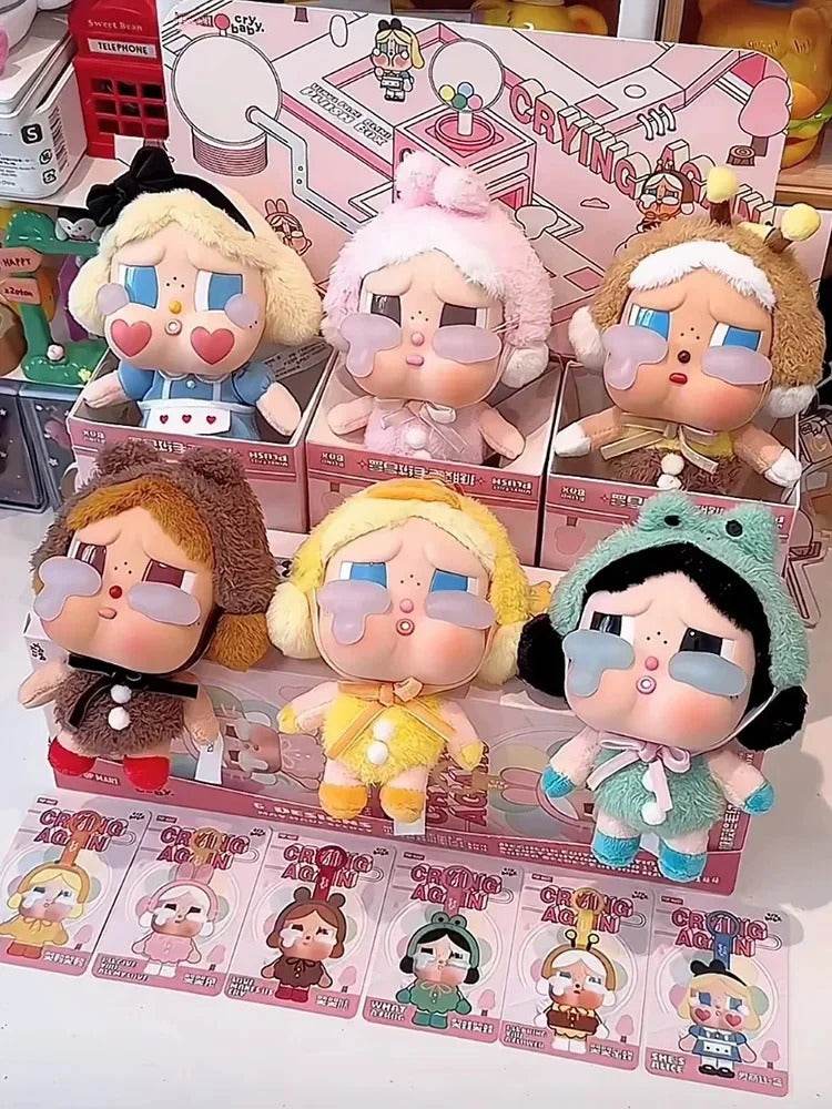 Crybaby Mystery Vinyl Figures – Cute Blind Box Collectible Toy Keychain Gift