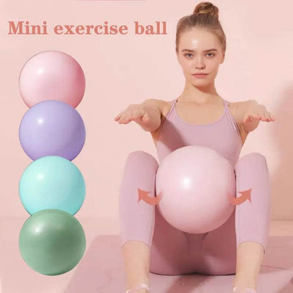 Mini Yoga Ball – 9-Inch Anti-Burst PVC Pilates Ball for Home Workouts & Core Training