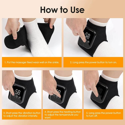 Wireless Heated Leg Massager 1pcs