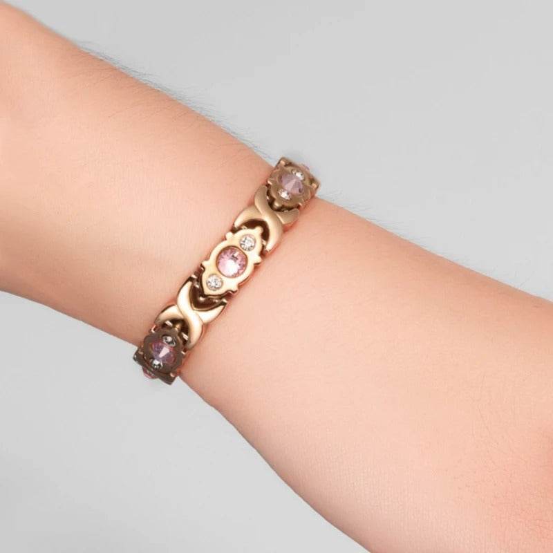 Women's Magnetic Therapy Bracelet for Pain Relief & Wellness - Stylish & Comfortable