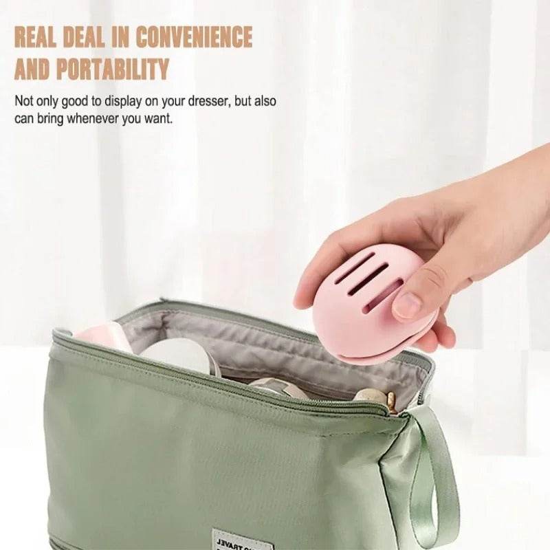Silicone Makeup Sponge Holder – Eco-Friendly, Multi-Hole Beauty Blender Storage Case, Travel-Friendly Puff Organizer Box (1PC)