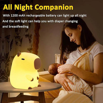 Cute Capybara Led Night Light