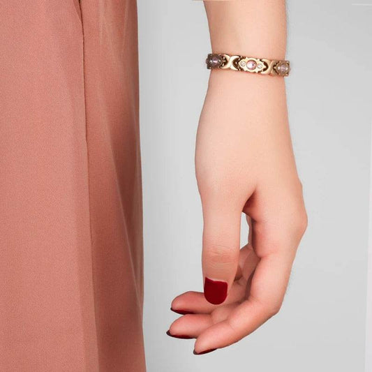 Women's Magnetic Therapy Bracelet for Pain Relief & Wellness - Stylish & Comfortable
