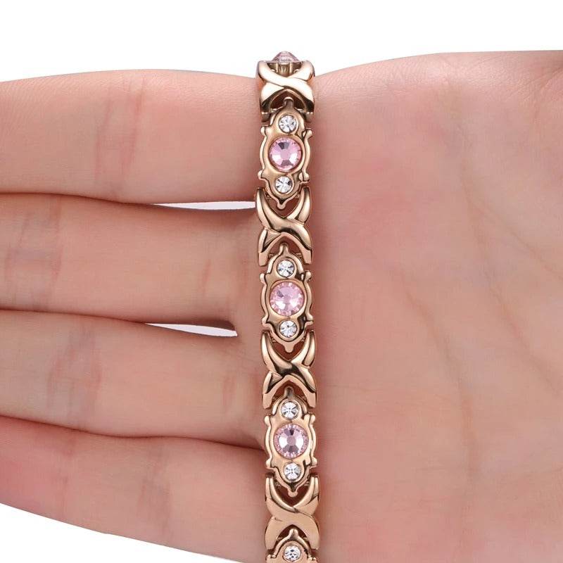 Women's Magnetic Therapy Bracelet for Pain Relief & Wellness - Stylish & Comfortable