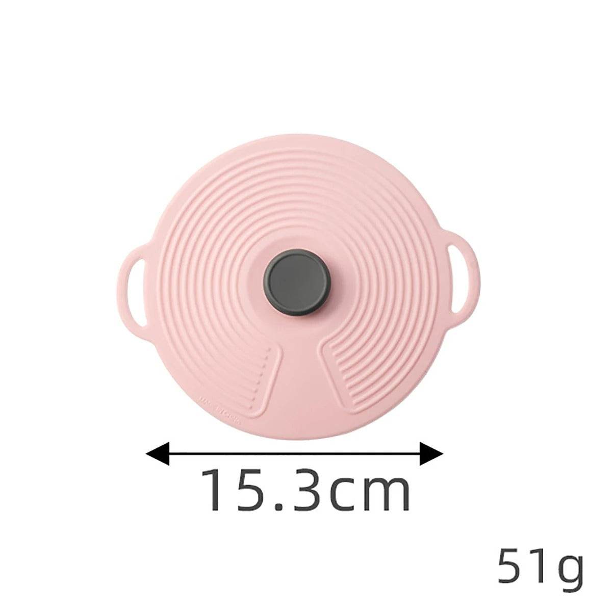 Silicone Fresh-Keeping Anti-Spill Lid – Leak-Proof, Dust-Proof, Reusable Food & Pot Cover for Kitchen Use